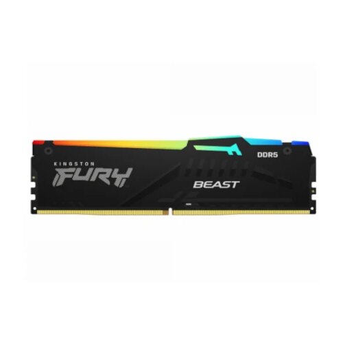 Kingston 8gb/dimm/ddr5/6000mhz/cl30/fury beast rgb expo memorija ( KF560C30BBEA-8 ) Cene