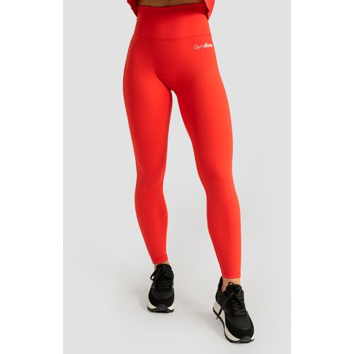 GymBeam Ženske tajice visokog struka Limitless Hot Red Cene