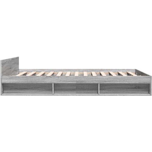 VidaXL Okvir za krevet s ladicama boja hrasta 120x200 cm drveni Slike