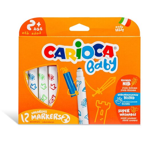 Carioca flomasteri za bebe Baby, pak. 1/12 Cene