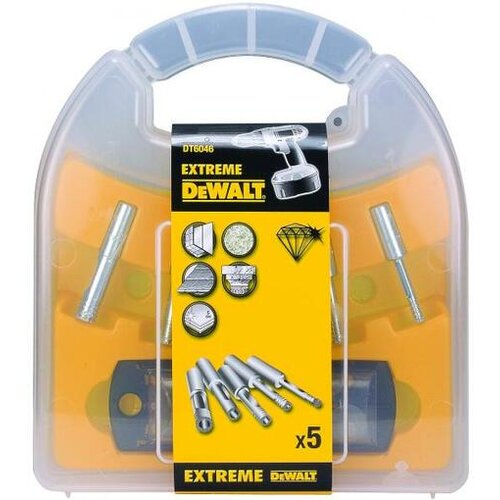 Dewalt DT6046 dijamantna svrdla za pločice, 5,6,7,8,10 mm Cene