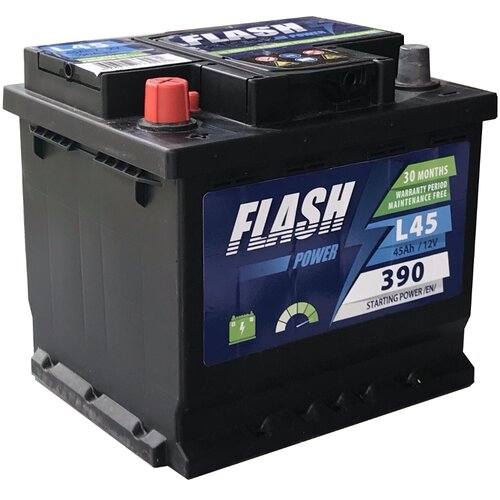 FLASH POWER akumulator 12V 45Ah 400A levo+ Cene