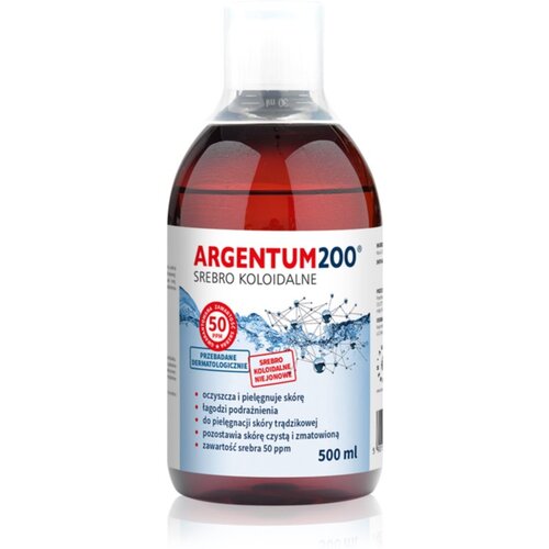 Aura Herbals Argentum 200 Collodial Silver 50 ppm čistilni tonik s koloidnim srebrom 500 ml Cene