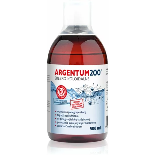 Aura Herbals Argentum 200 Collodial Silver 50 ppm toner za čišćenje s koloidnim srebrom 500 ml