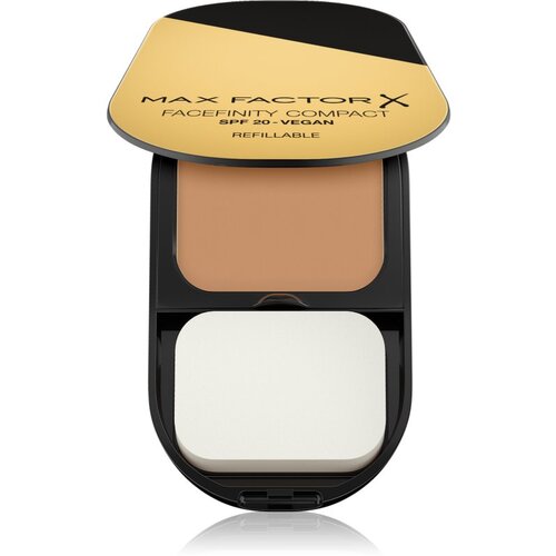 Max Factor Facefinity Refillable kompaktni matirajoči puder SPF 20 odtenek 006 Golden 10 g Cene