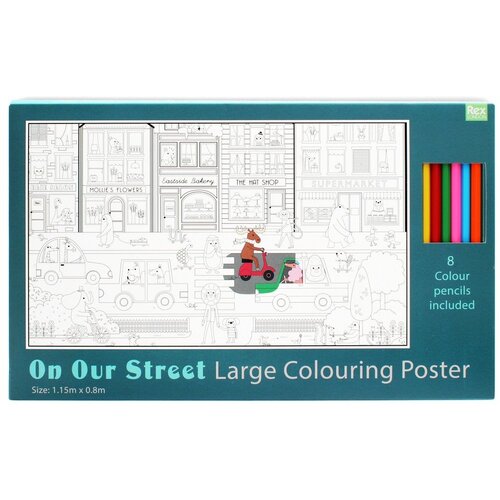 Rex London Pobarvanke On Our Street &amp;ndash; Slike