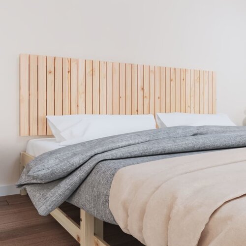 vidaXL Zidno uzglavlje 204x3x60 cm od masivne borovine Cijene