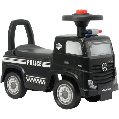 Mercedes Actros Police 3316A ride-on, Black Slike