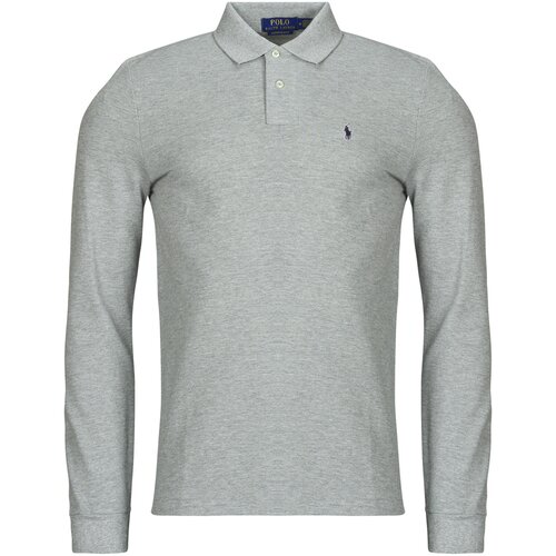 Polo Ralph Lauren POLO AJUSTE DROIT EN COTON BASIC MESH Siva Cijene