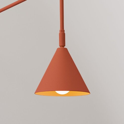 Sollux SL.1701 - zidna lampa nox 1xE14/10W/230V narandžasta Slike