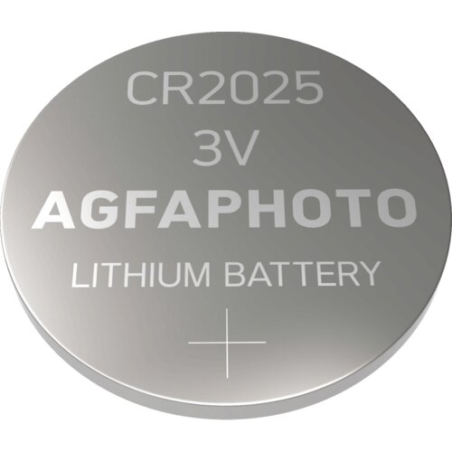Agfaphoto baterija litijeva, CR2025, 3V, gumbasta, blister 1 kos - CR2025 B1 Slike