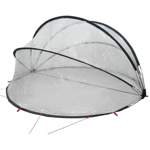  Paviljon za bazen Transparentno 405 x 405 x 192 cm PVC, (5000207898) Slike