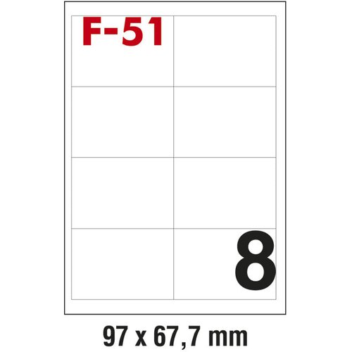  Etikete ILK 97x67,7mm pk100L Fornax F-51 Cene
