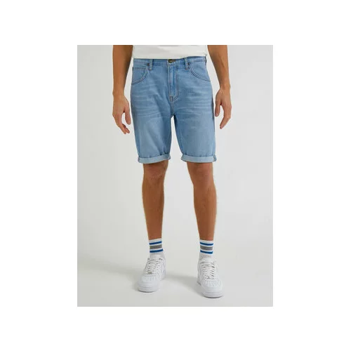 Lee Jeans kratke hlače 5 Pocket L73MHVB71 Modra Regular Fit