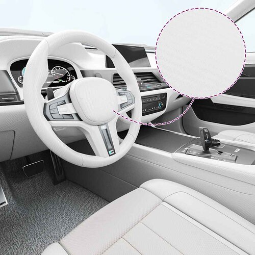  Folije za automobil 2 kom 3D bijele 100 x 150 cm Cene