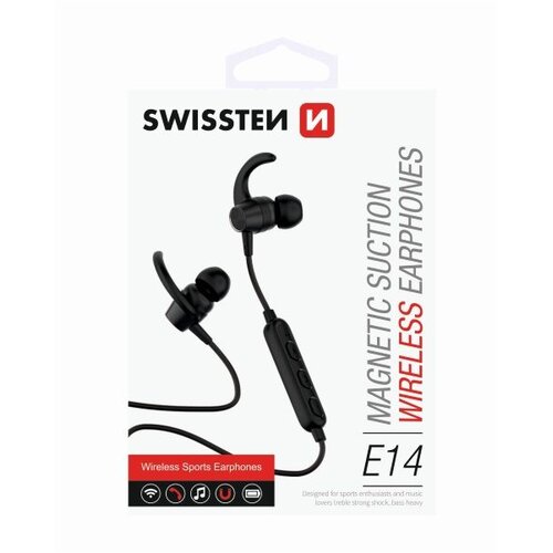 Swissten slu&scaron;alice bluetooth, mikrofon, handsfree, in-ear, crne active Cijene