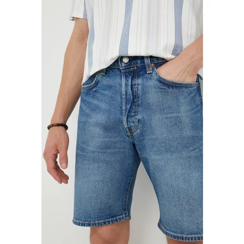 Levi's Jeans kratke hlače moške, mornarsko modra barva