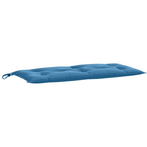  Jastuci za vrtnu klupu 2 kom plavi 100x50x7 cm tkanina Slike