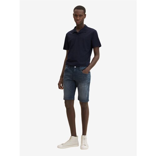 Tom Tailor Blue Men&amp;#039;s Denim Shorts Denim - Men&amp;#039;s Slike