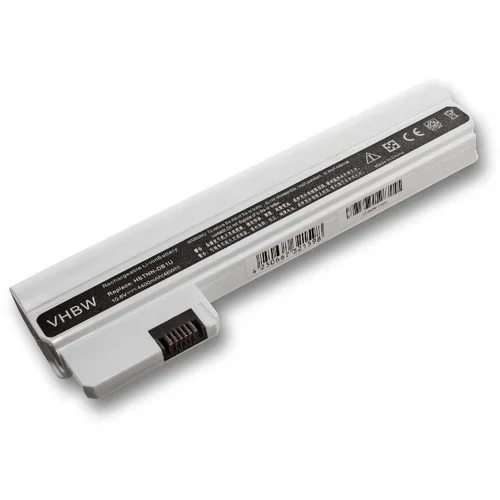 VHBW Baterija za HP Mini 110-3000 / Compaq Mini CQ10-400, bela, 4400 mAh
