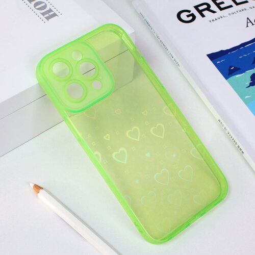  Torbica Heart Color IMD za iPhone 14 Pro Max 6.7 svetlo zelena Cene