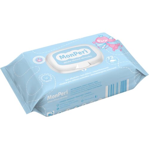 MonPeri Baby Wet Wipes vlažne maramice za djecu 72 kom Cijene