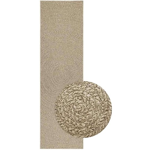  Tepih ZIZUR bež 80 x 250 cm s izgledom jute unutarnji i vanjski Cijene