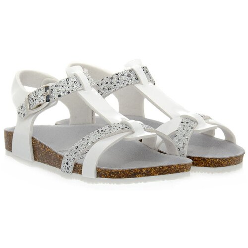 Gold Star Sandali &amp;amp; Odprti čevlji BIANCO VERNICE Bela Slike