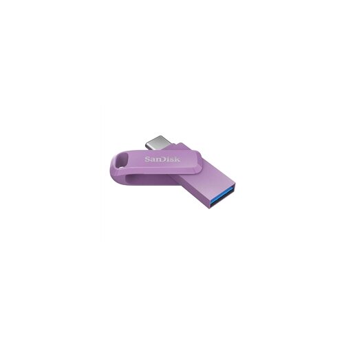 San Disk USB stick Ultra Dual GO, 64 GB, ljubičasti Slike