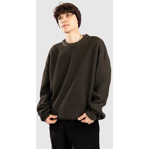Redefined Rebel RRMilton Knit Boxy Fit Pulover forest night Cene