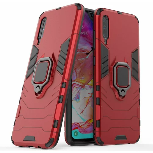 Ring Armor Case zaštitna futrola za Samsung Galaxy A70 crvena
