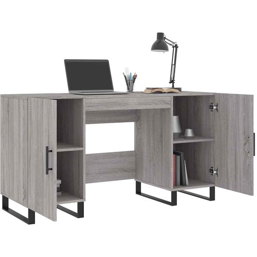  Radni stol boja hrasta sonome 140x50x75 cm konstruirano drvo Slike