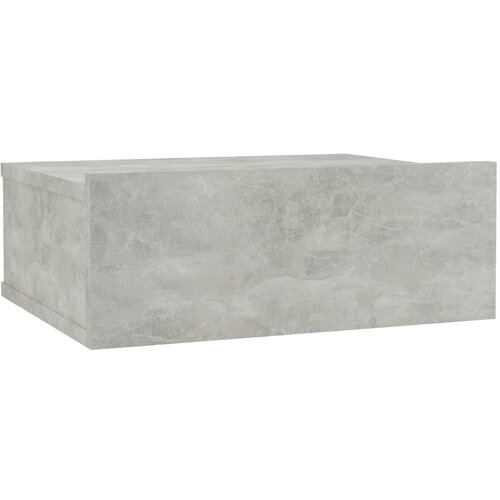 Maison Chic Stenska Nočna omarica - Nočna miza betonsko siva 40x30x15 cm inženirski les, (21686956) Slike