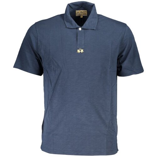 La Martina MEN'S SHORT SLEEVED POLO SHIRT BLUE Cijene