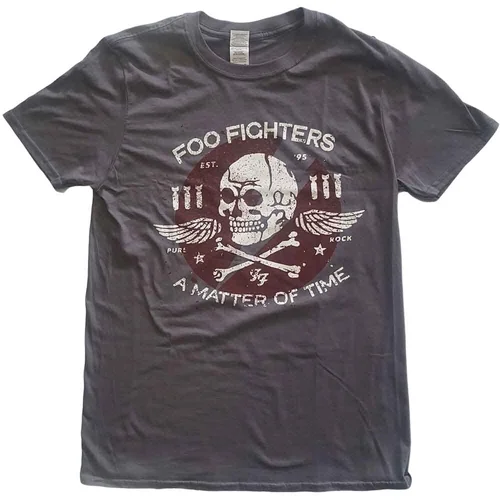 Foo Fighters Košulja Matter of Time Unisex Charcoal Grey L