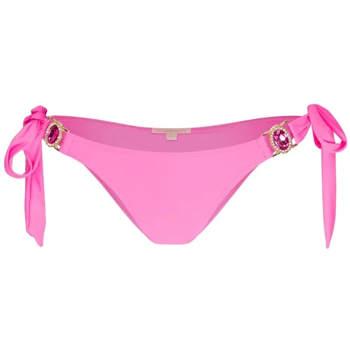 Moda Minx Bikini hlačke 'Amour' zlata / neonsko roza