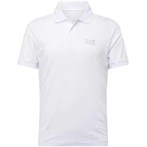 Ea7 Emporio Armani Mu&amp;scaron;ka polo maјica Train Core, bela Slike