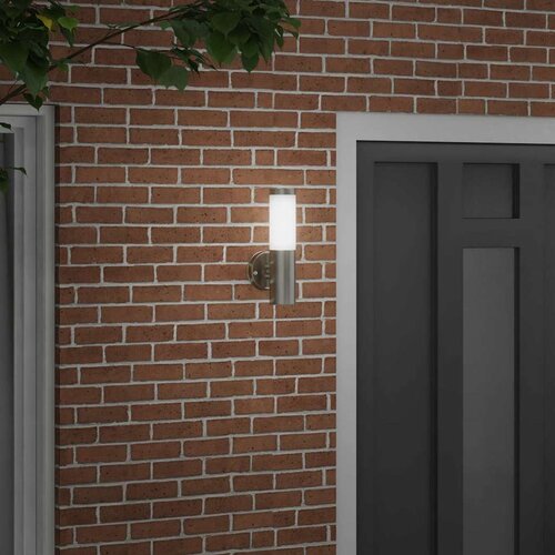  Vanjska zidna lampa Srebrno 15 x 7,5 x 33 cm Slike