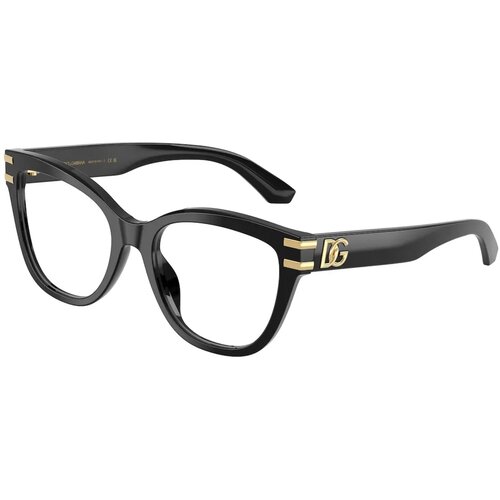 Dolce &amp;amp; Gabbana Ženski okvir za dioptrijske naočare, Četvrtaste, Crni Slike