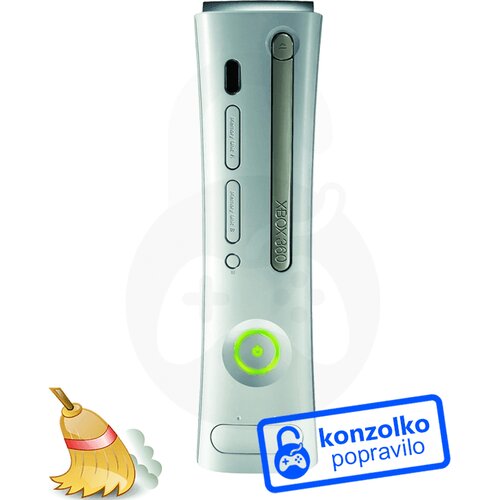 X BOX 360 Phat Temeljito Či&amp;scaron;čenje + Menjava Termalne Paste Slike