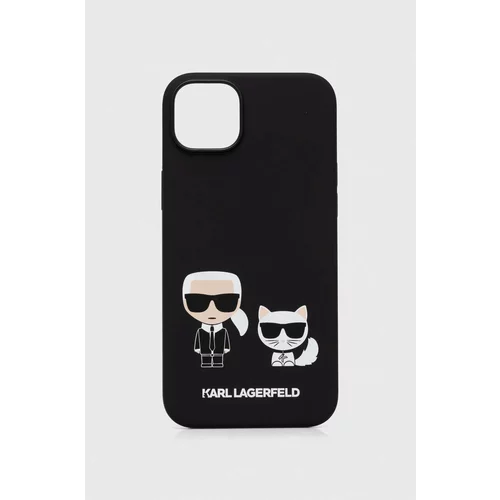 Karl Lagerfeld Etui za telefon iPhone 14 Plus 6,7 boja: crna