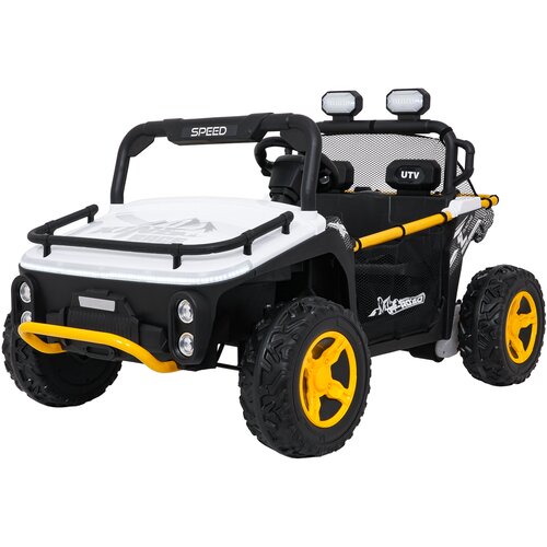 Buggy na akumulator UTV SPEED 2x80W- dvosjed - bijeli Slike