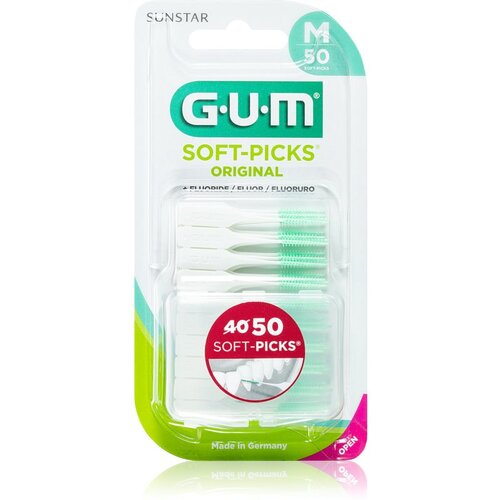 GUM Soft-Picks Original dentalni zobotrebci medium 50 kos Slike