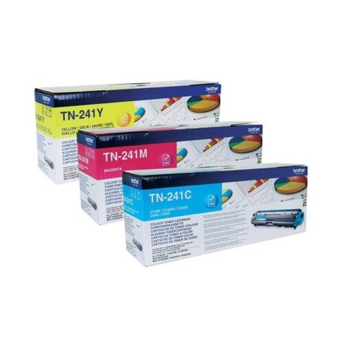 Brother Toner TN241Y, yellow, 1.400 strani HL-3140/50/70 DCP-9020, MFC-9140,9330/40 Slike
