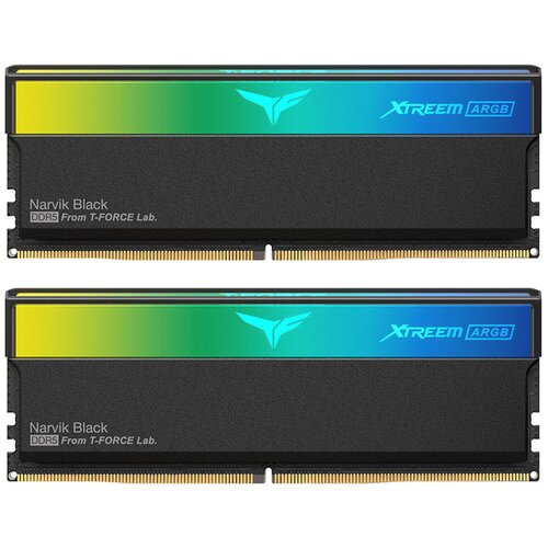 Team Group TEAMGROUP RAM XTREEM ARGB 32GB Kit (2x16GB) DDR5-6400 DIMM PC5-51200 CL32, 1.35V FF9D532G6400HC32ADC01 Cene