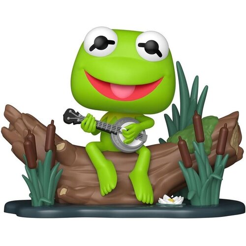 Funko Bobble Figure Deluxe - The Muppets POP! - Kermit with Banjo #1673 Slike