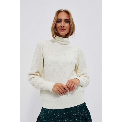 Moodo Turtleneck with geometric stitching Slike