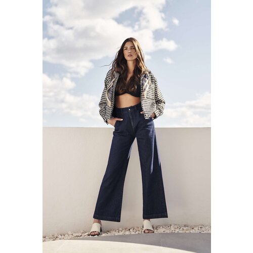 Marisse Women's Jeans L-Je-4006 Navy Cene