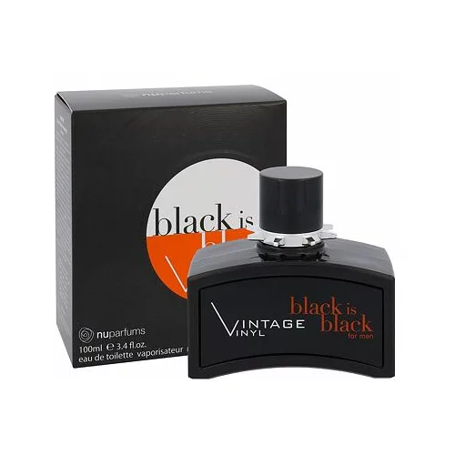 Nuparfums Black is Black Vintage Vinyl toaletna voda 100 ml za muškarce