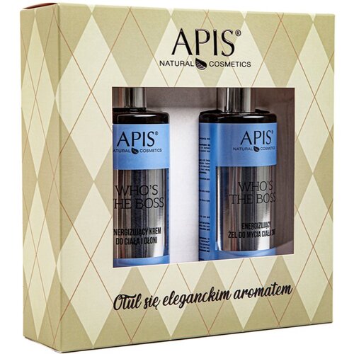 Apis Natural Cosmetics Who&amp;#039;s The Boss darilni set za mo&amp;scaron;ke Slike